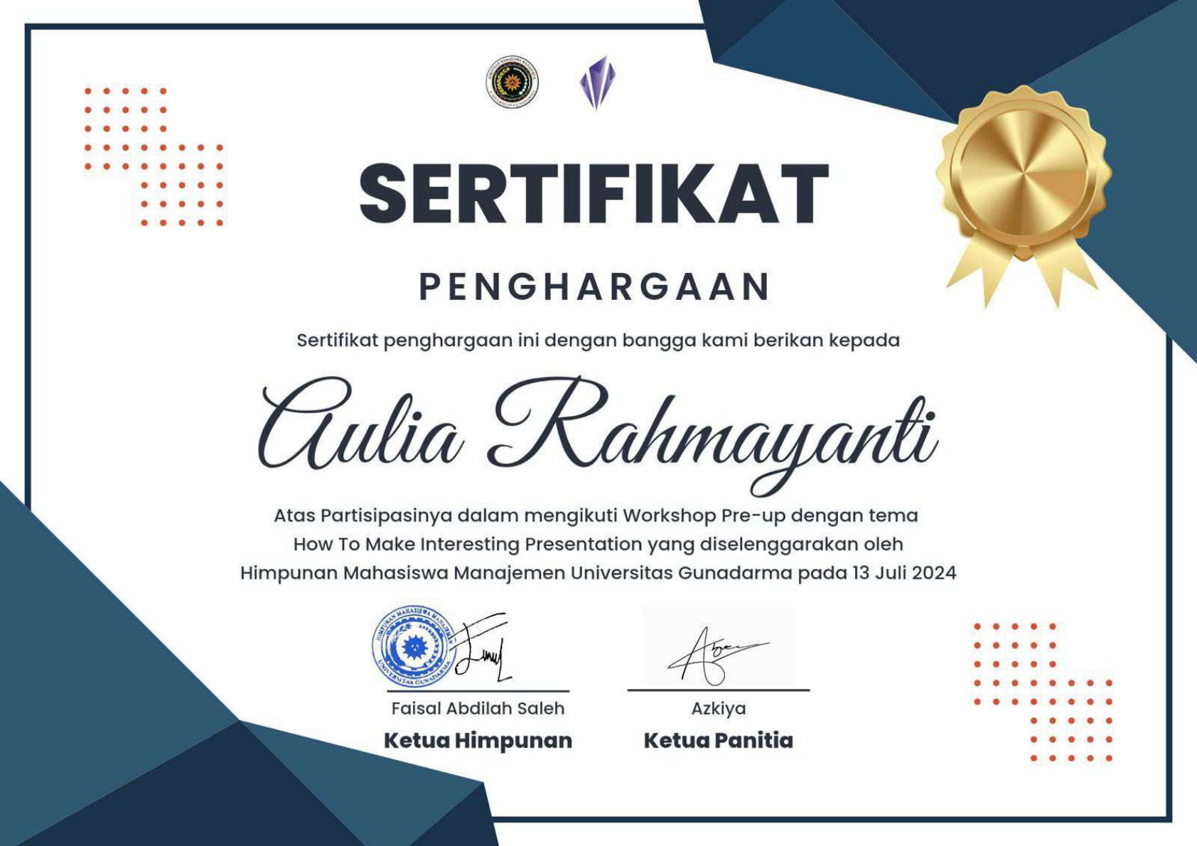 Leadership & Self-Development Workshop